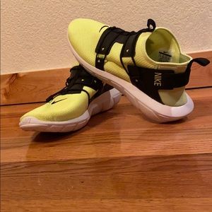 Brand New! Neon yellow Nike Vortak shoes!